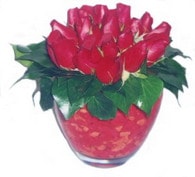 Ankara Keçiören çiçekçi satışı sitemizden Cam içinde 9 kırmızı gül Ankara çiçek gönder firması şahane ürünümüz 