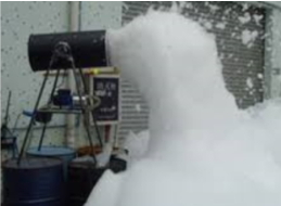 Ankara Etlik kar köpük makinası kiralama satış