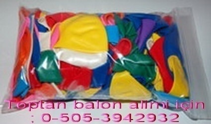 12 inc kaliteli 1 paket ( 100 adet ) renkli balon 